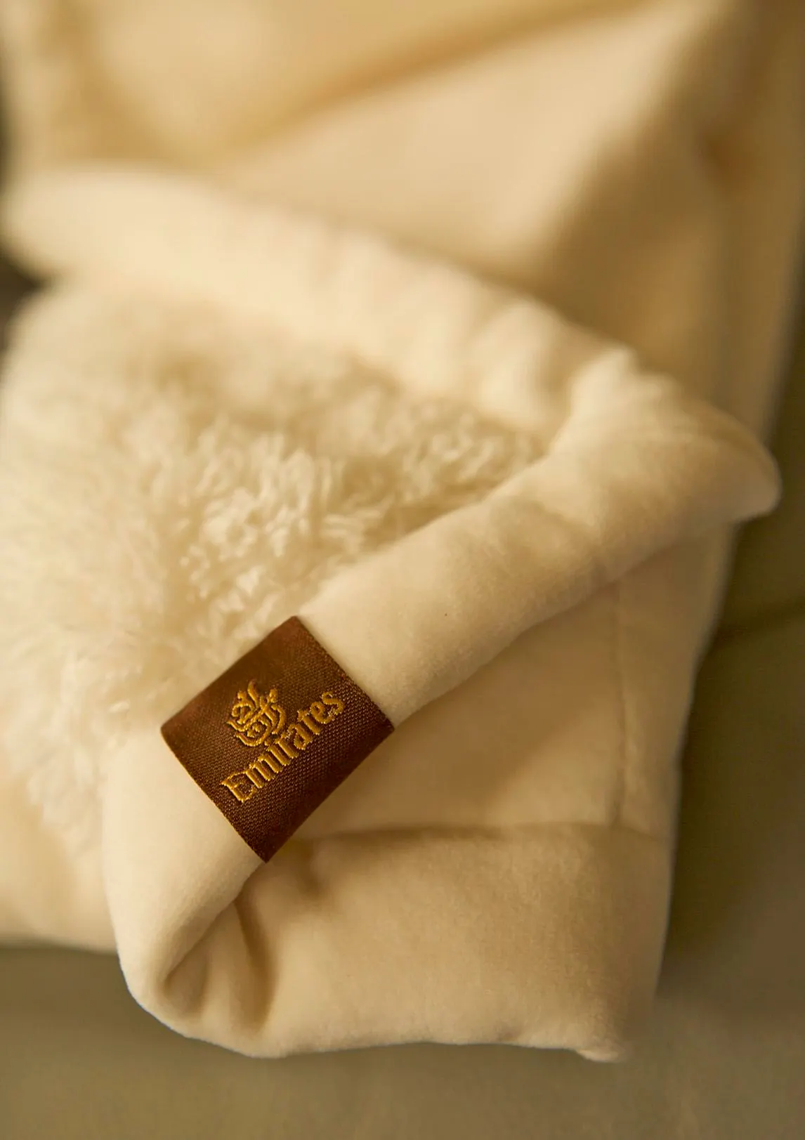 Emirates first class blanket